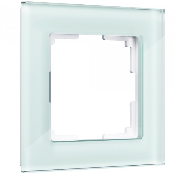 Рамка на 1 пост Werkel WL01-Frame-01 Favorit (натуральное стекло) - купить в Саратове