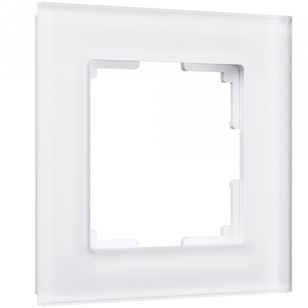 Рамка на 1 пост Werkel WL01-Frame-01 Favorit (белый матовый) - купить в Саратове